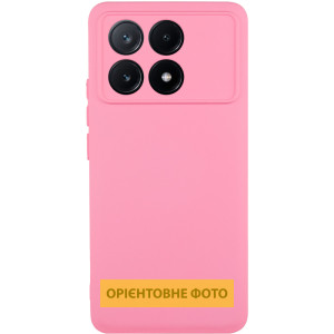 Чехол TPU GETMAN Liquid Silk Full Camera для Motorola Moto G15 4G / G15 Power / G17 / G17 Power – Розовый