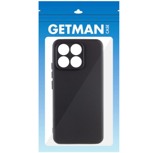 Чехол TPU GETMAN Liquid Silk Full Camera для Motorola Moto G15 4G / G15 Power / G17 / G17 Power – Черный