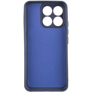 Чехол TPU GETMAN Liquid Silk Full Camera для Motorola Moto G15 4G / G15 Power / G17 / G17 Power – Синий