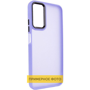 Чехол TPU+PC Lyon Frosted для Motorola Moto G15 4G – Фиолетовый