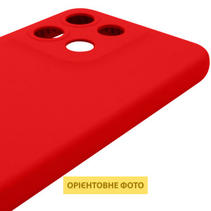 Чохол Silicone Cover Lakshmi Full Camera (AAA) для Motorola Moto G15 4G – Червоний
