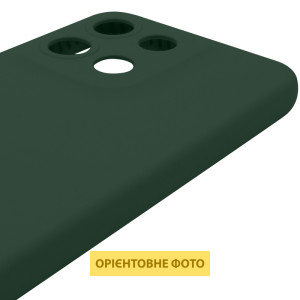 Чохол Silicone Cover Lakshmi Full Camera (AAA) для Motorola Moto G15 4G – Зелений