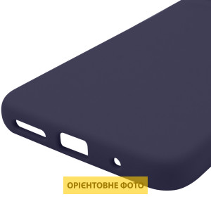 Чохол Silicone Cover Lakshmi Full Camera (AAA) для Motorola Moto G15 4G – Темно-синій