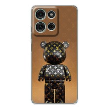 Чехлы для Motorola Moto G15 - Bearbrick Louis Vuitton (PREMIUMPrint)