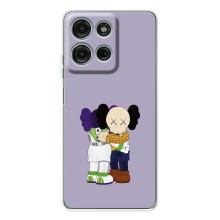 Чехлы для Motorola Moto G15 - Bearbrick Louis Vuitton (PREMIUMPrint) (Дружба Беарбрик)