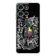 Чехлы для Motorola Moto G15 - Bearbrick Louis Vuitton (PREMIUMPrint) (Стиль Bearbrick)