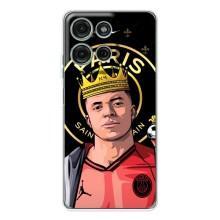 Чехол (TPU) с Футболистом на Motorola Moto G15 – Mbappe King