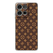 Чехлы Луи Витон для Motorola Moto G15 (AlphaPrint - LOUIS VUITTON) (фон LOUIS VUITTON)