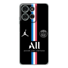Чохли PSG для Motorola Moto G15 (AlphaPrint) (футболка ПСЖ)