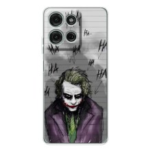 Чохли з картинкою Джокера на Motorola Moto G15 (Joker клоун)
