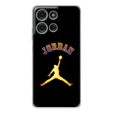 Чехлы для Motorola Moto G15 - с картинкой JORDAN (AlphaPrint) (Jordan Gold)