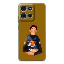 Чехлы с картинкой собаки Патрон для Motorola Moto G15 (AlphaPrint) (ЗСУ Патрон)