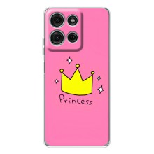 Чехол с картинкой (Стильные) для Мото G15 - (AlphaPrint) (Princess)
