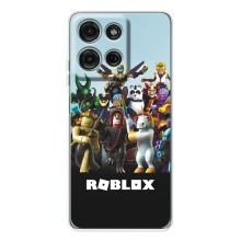 Чехлы с топовыми принтами для Мото G15 (ROBLEX)