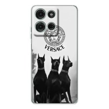Чехлы VERSACE для Мото G15 (PREMIUMPrint) (Доберман Версаче)