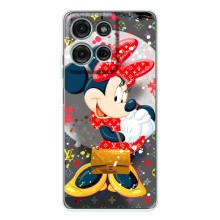 Чехол Disney Mouse Motorola Moto G15 (PREMIUMPrint) (Minni с бантиком)