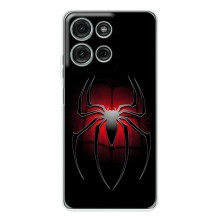 Чехол с человеком пауком для Motorola Moto G15 - (AlphaPrint) (Паук марвел)