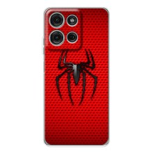 Чехол с человеком пауком для Motorola Moto G15 - (AlphaPrint) (Паук Марвел)