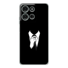 Чехол для Мото G15 - (AlphaPrint) с печатью (ТОП продаж) (Стиляга)