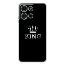 Чехол (Корона на чёрном фоне) для Мото Джи 15 – KING