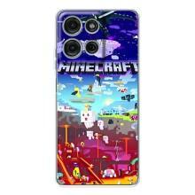 Чохол майнкрафт для Motorola Moto G15 – MINECRAFT