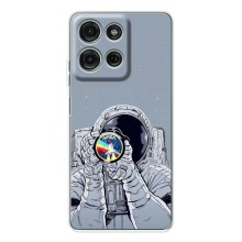 Чохол NASA для Motorola Moto G15 (AlphaPrint) (Космонавт фото)