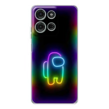 Чехол Амонг Ас для Motorola Moto G15 (AlphaPrint) (Яркий скин)