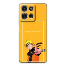 Анимешный чехол для Motorola Moto G15 (Аниме Наруто)