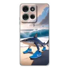 Чехол с мемом Тралалело тралала на Motorola Moto G15 (Тралалело тралала)