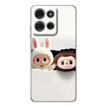 Чехол с Лабубу на Motorola Moto G15 – Лабубу