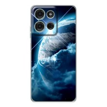Космические Чехлы для Мото G15 (VPrint) (Земля с космоса)
