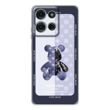 Крутые Чехлы Луи Виттон для Motorola Moto G15 (AlphaPrint) (Медвежонок LV)