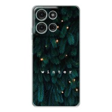 Новогодние, Праздничные Чехлы для Motorola Moto G15 - 2024 год (Winter)