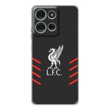Силиконовые Чехлы принт Футбол на Motorola Moto G15 – Эмблема Liverpool