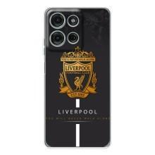Силиконовые Чехлы принт Футбол на Motorola Moto G15 – Liverpool