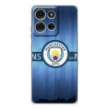 Силиконовые Чехлы принт Футбол на Motorola Moto G15 – ManCity