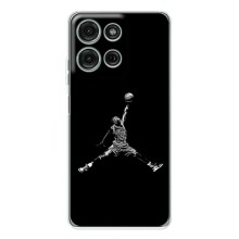 Силиконовый Чехол Nike Air Jordan на Мото Джи 15 (Джордан)