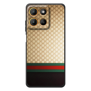 Чохли бренд ГУЧЧІ для Motorola Moto G17 Power – Фон Гуччі