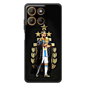 Чехлы для Motorola Moto G17 Power (Leo чемпион) (AlphaPrint)