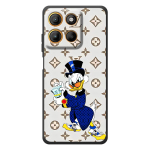 Чехли для Motorola Moto G17 Power - Скрудж МакДак Louis Vuitton (PREMIUMPrint)