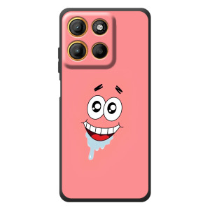 Чохли з Патріком на Motorola Moto G17 Power (Мордочка Патріка)