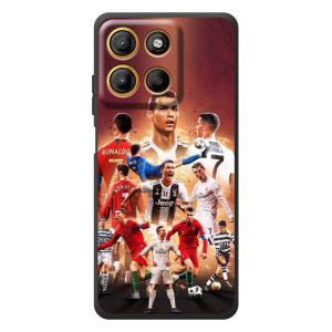 Чехол футболист Роналду для Мо Motorola Мо́тo Г17 Па́вер 
