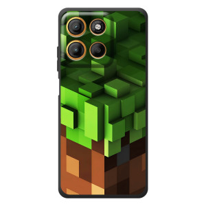 Чохол Майнкрафт на Motorola Moto G17 Power (AlphaPrint) Minecraft