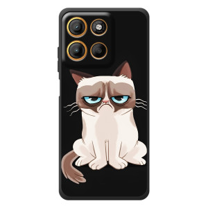 Чехол на тематику: Коты для Motorola Moto G17 Power – Взгляд кота