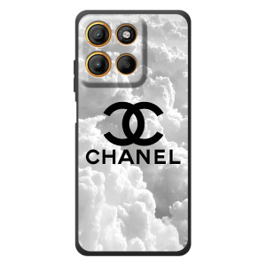 Чехол с Брендами одежды на 

Мо Motorola Мо Г17 Павер 
 – CHANEL