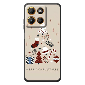 Чохол Санта Клаус для Motorola Moto G17 Power (Merry Christmas)