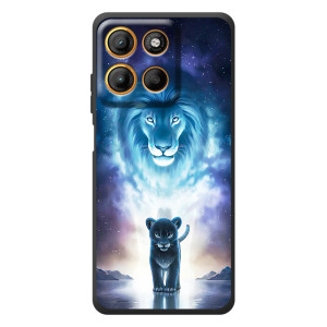 Чохол з картинкою ЛЕВ для Motorola Moto G17 Power (VPrint)