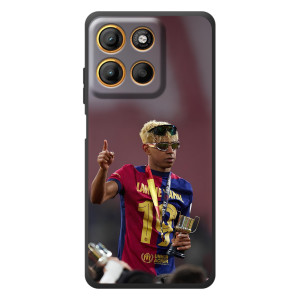 Чохол з футболістом Ламін Ямаль Motorola Moto G17 Power