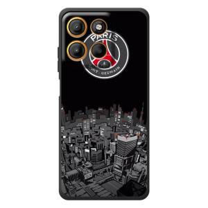 Чехол с картинкой ФК ПСЖ на Мо Motorola Мо́тo Г17 Па́вер 
