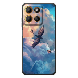 Чехол с принтом дракон Беззубик для Мо Motorola Мо́тo Г17 Па́вер 
